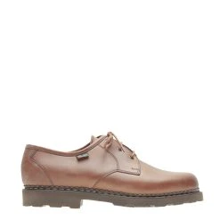 Paraboot Castel Shoe Smooth Brown Leather