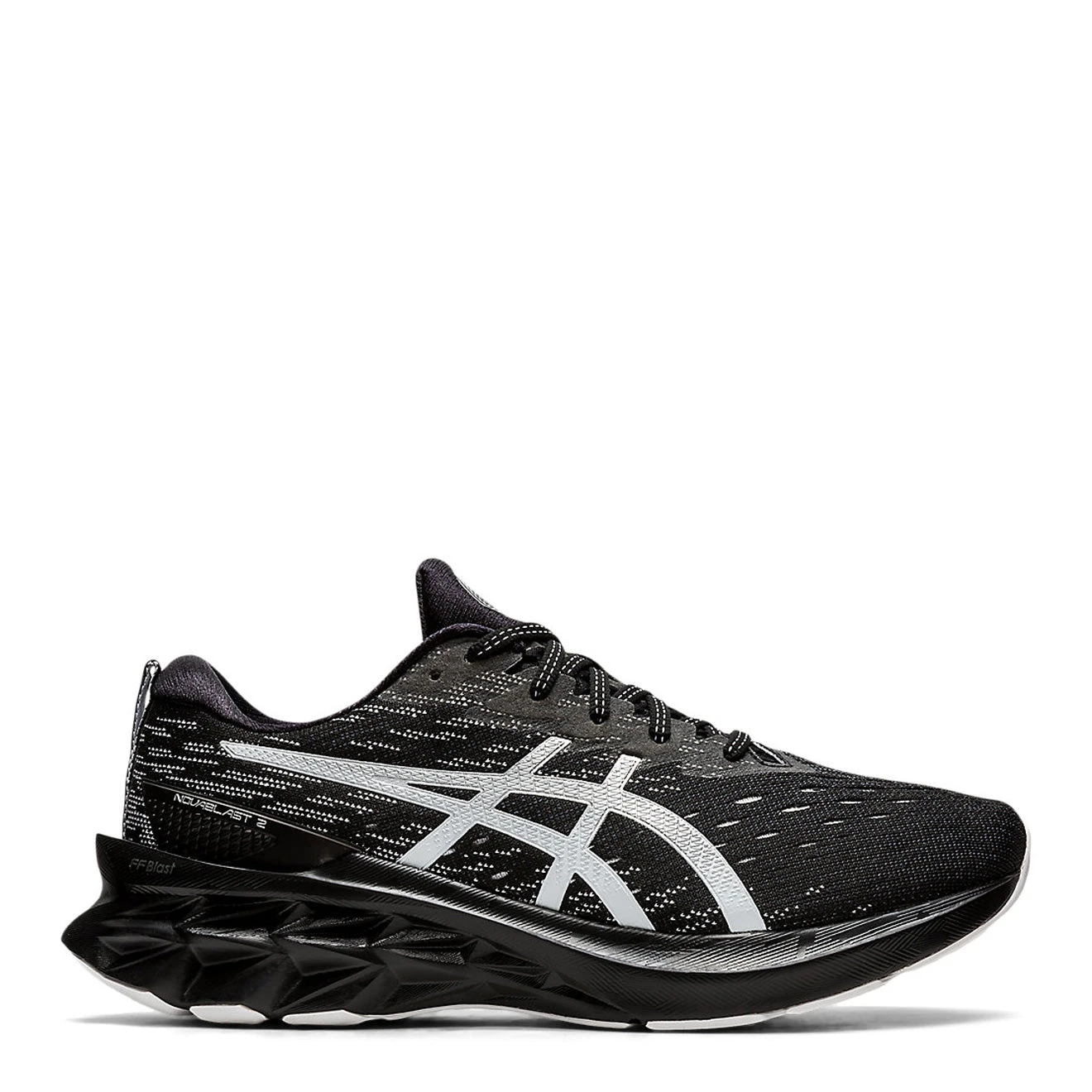 Asics Novablast 2 Trainers Black / Pure Silver 1 Asics Novablast 2 Trainers Black / Pure Silver
