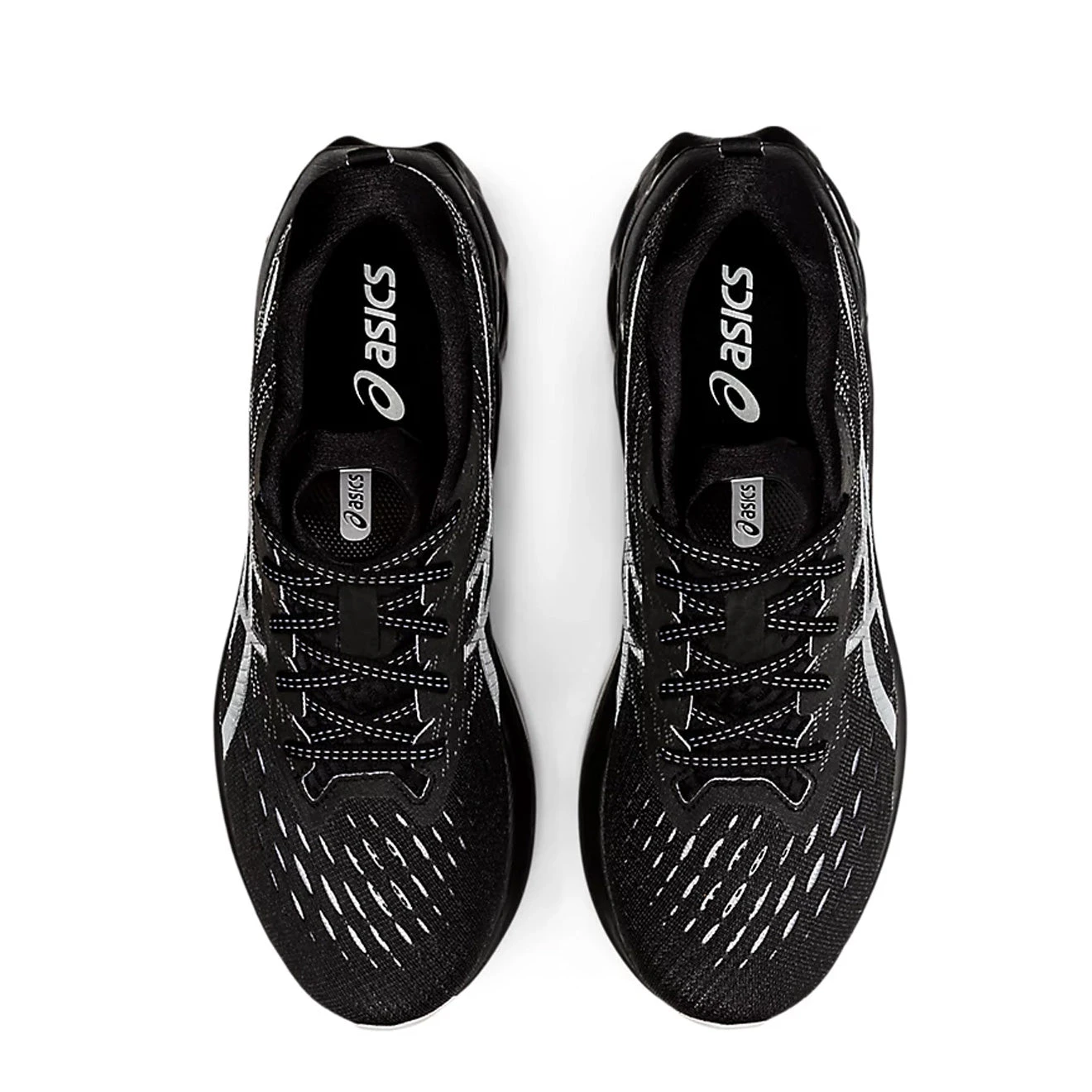 Asics Novablast 2 Trainers Black / Pure Silver 6 Asics Novablast 2 Trainers Black / Pure Silver - Image 6