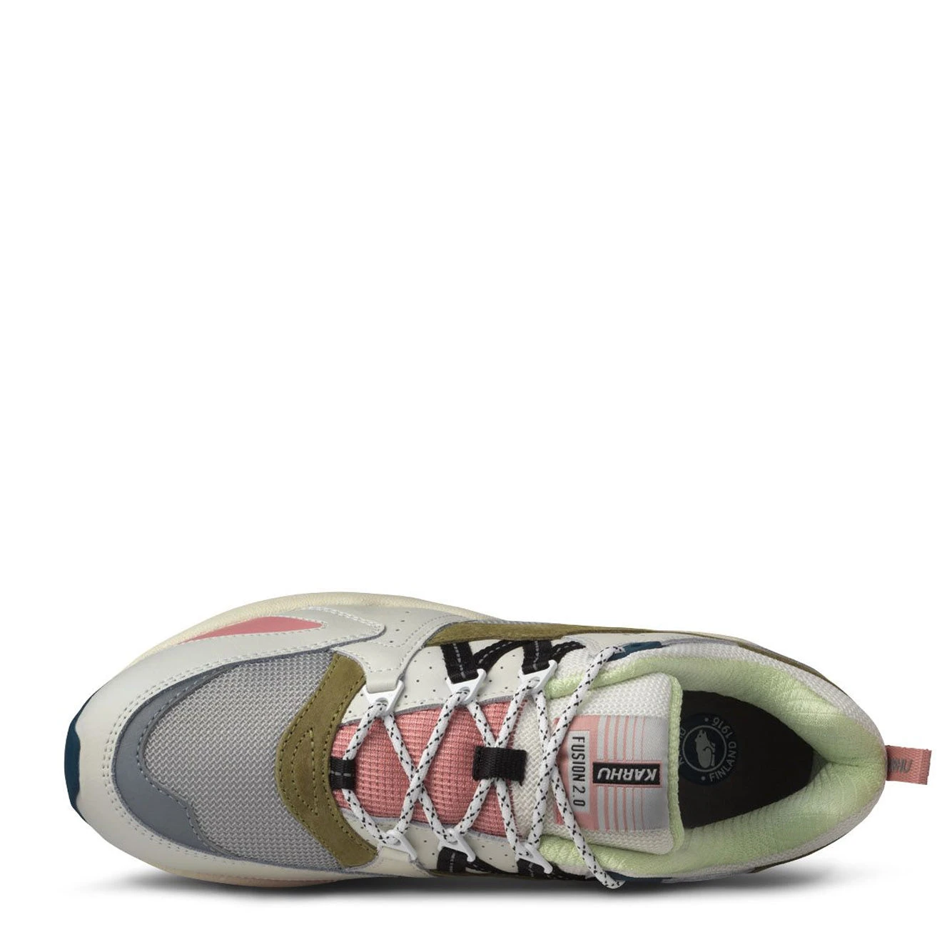 Karhu Fusion 2.0 Trainers Lily White / Green Moss 5 Karhu Fusion 2.0 Trainers Lily White / Green Moss - Image 5