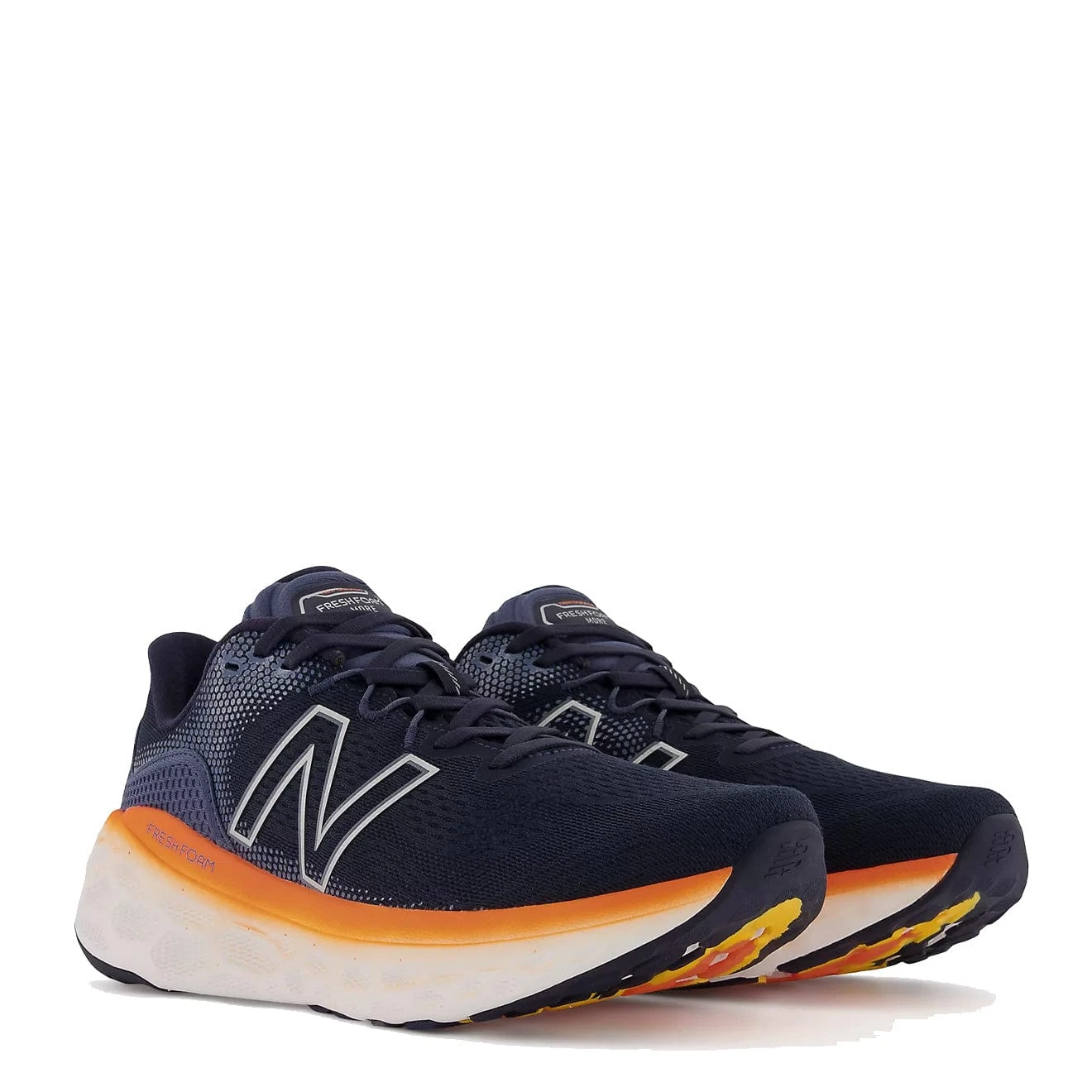 New Balance Fresh Foam More V3 Eclipse / Vibrant Orange 2 New Balance Fresh Foam More V3 Eclipse / Vibrant Orange - Image 2