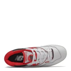 New Balance 550 Trainers White / Team Red -New Balance 27128 3