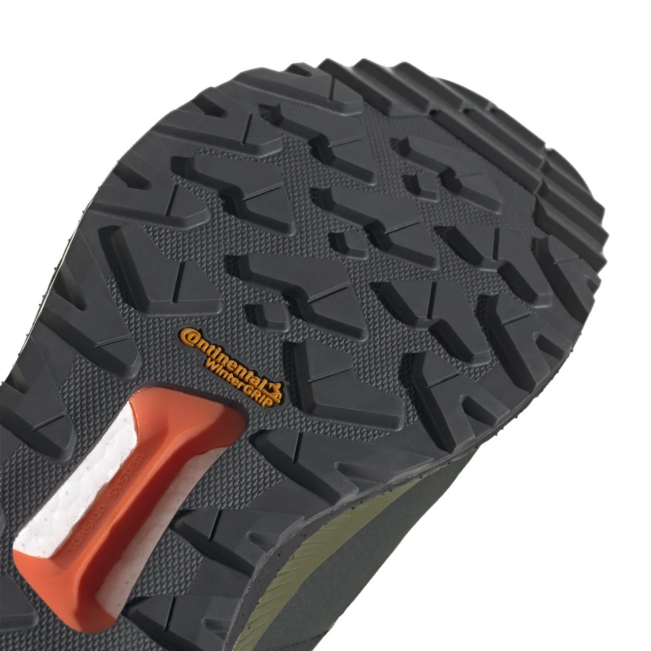 Adidas Terrex Free Hiker COLD.RDY Hiking Boots Focus Olive / Pulse Olive / Impact Orange 9 Adidas Terrex Free Hiker COLD.RDY Hiking Boots Focus Olive / Pulse Olive / Impact Orange - Image 9