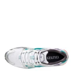 Mizuno Wave Rider 10 White / Silver / Teal Blue 8 Mizuno Wave Rider 10 White / Silver / Teal Blue -New Balance 27643 4