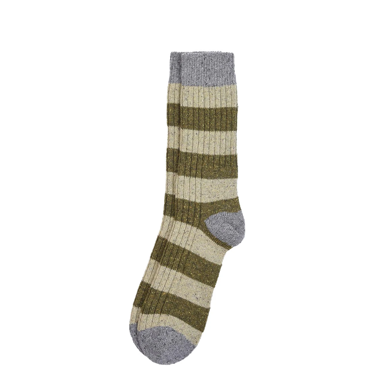 Barbour Houghton Stripe Socks Olive 1 Barbour Houghton Stripe Socks Olive