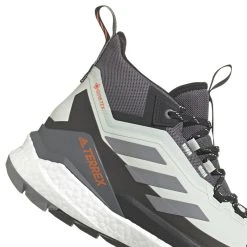 Adidas Terrex Free Hiker 2 Gore-Tex Hiking Shoes Linen Green / Grey Three / Impact Orange -New Balance 29145 2