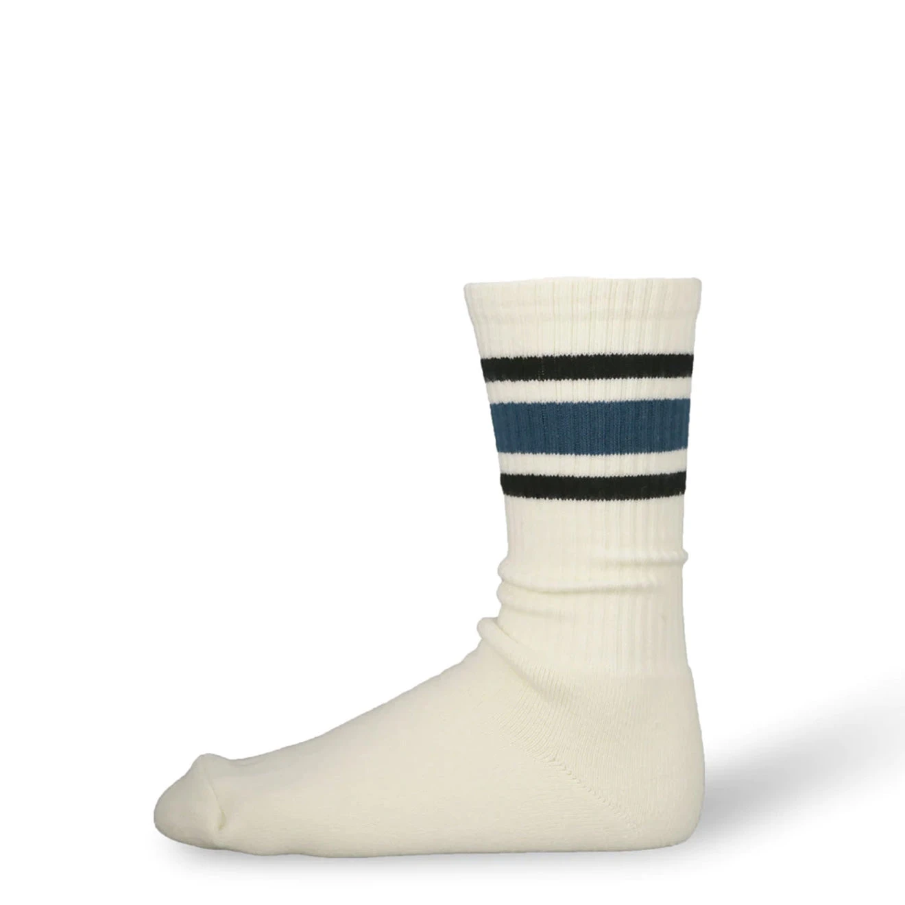 Decka 80s Skater Socks Blue 1 Decka 80s Skater Socks Blue