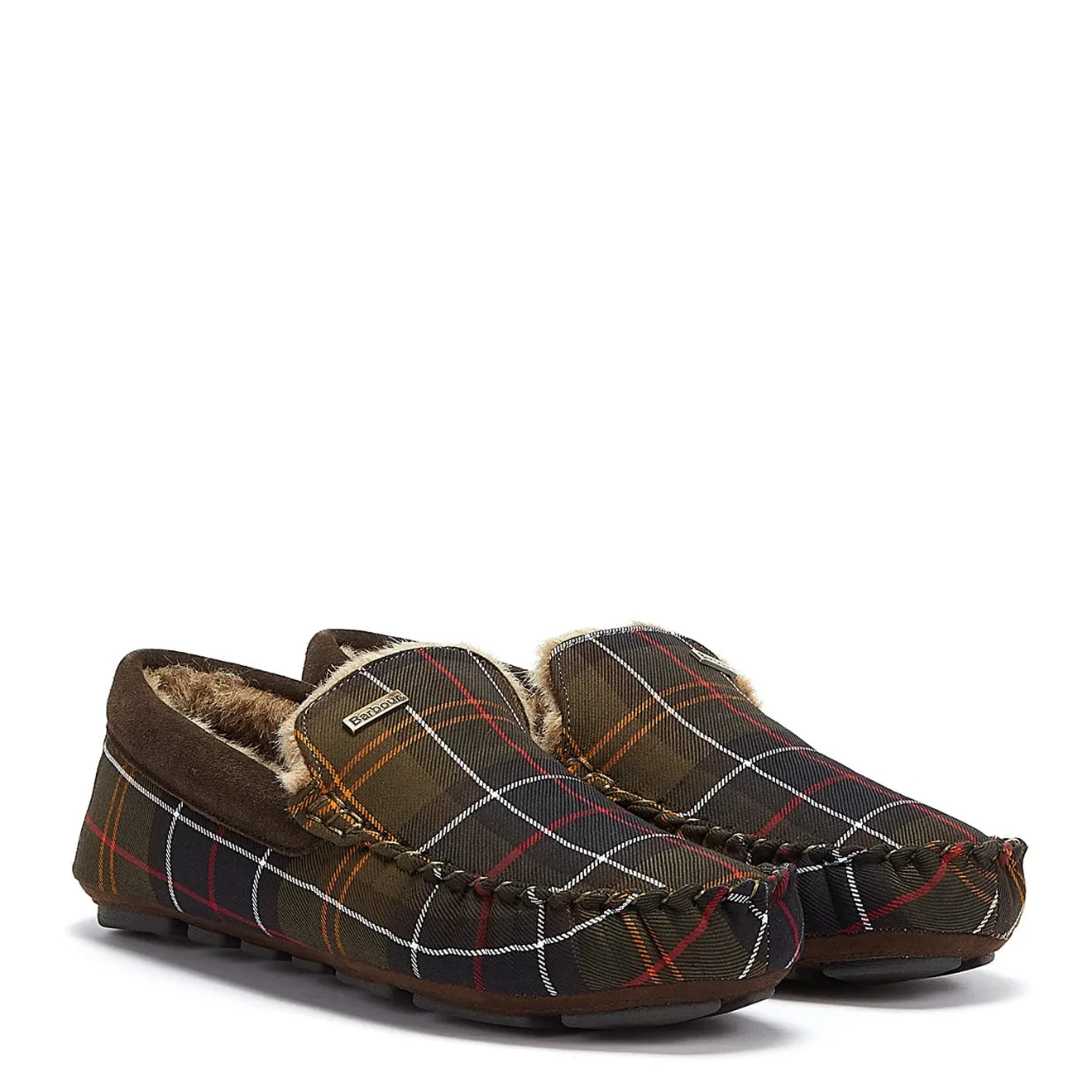 Barbour Monty Slippers Recycled Classic Tartan 3 Barbour Monty Slippers Recycled Classic Tartan - Image 3