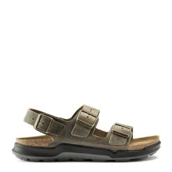 Birkenstock Milano CT Regular Sandal Faded Khaki