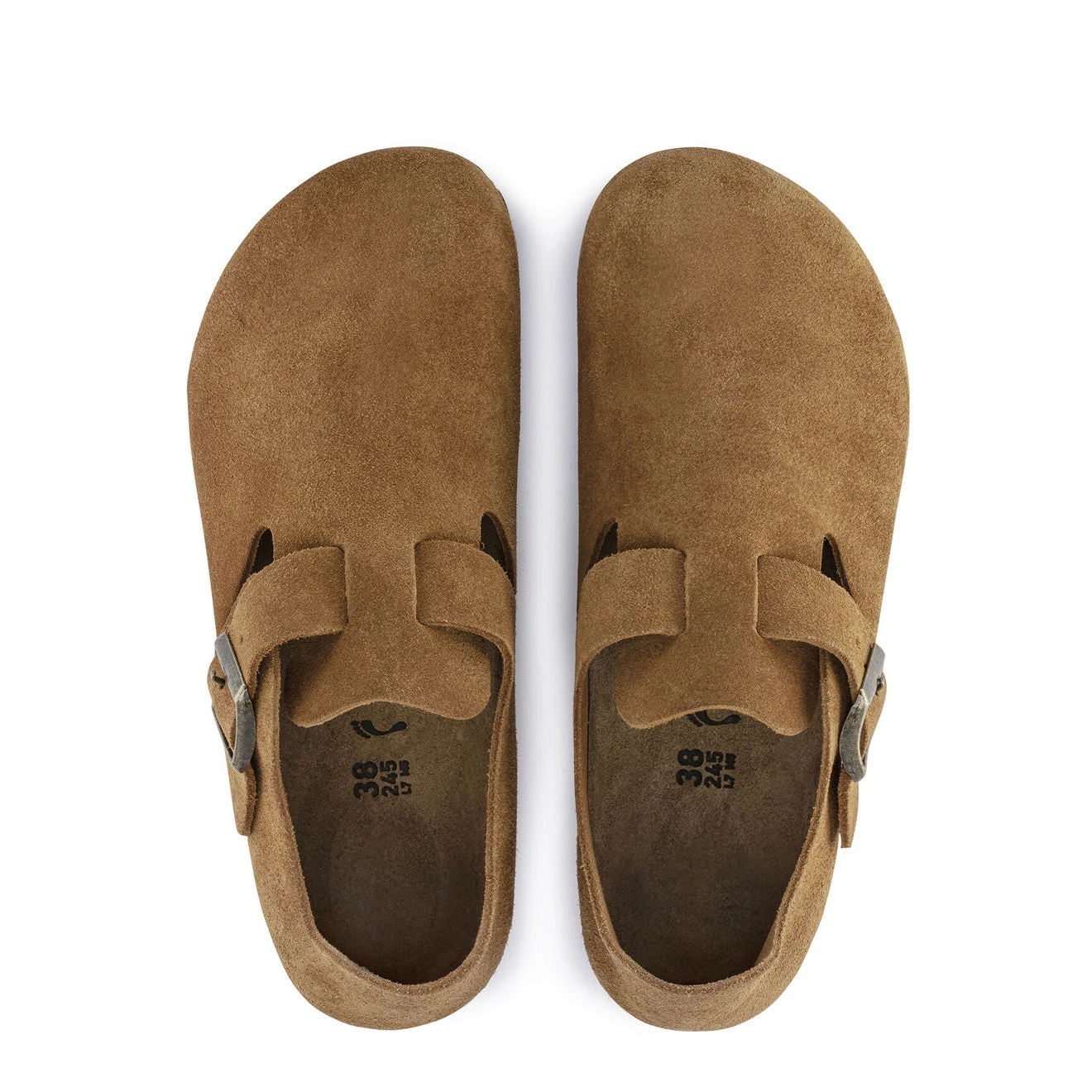 Birkenstock London Suede Reg Sandal Mink 3 Birkenstock London Suede Reg Sandal Mink - Image 3