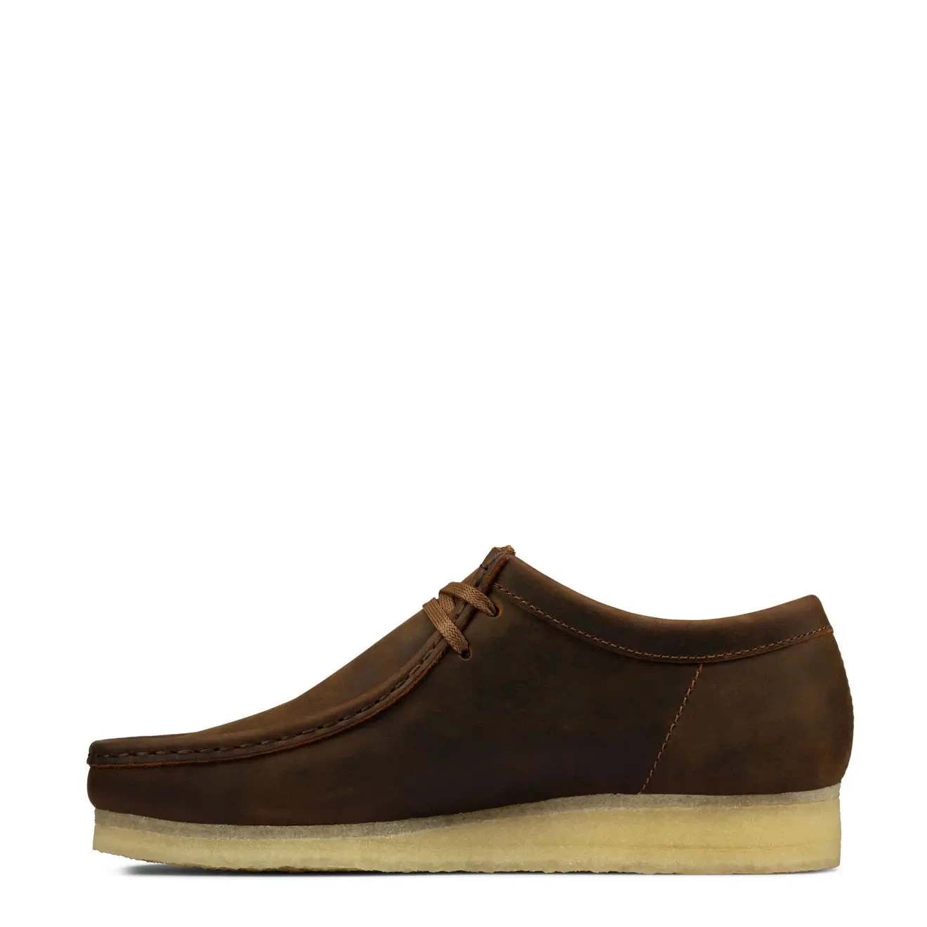 Clarks Originals Wallabee Shoes Beeswax Leather 2 Clarks Originals Wallabee Shoes Beeswax Leather - Image 2