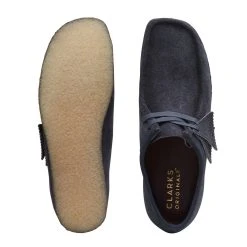 Clarks Originals Wallabee Shoes Ink Hairy Suede -New Balance Clarks Originals Wallabee Shoes Ink Hairy Suede 27039 7