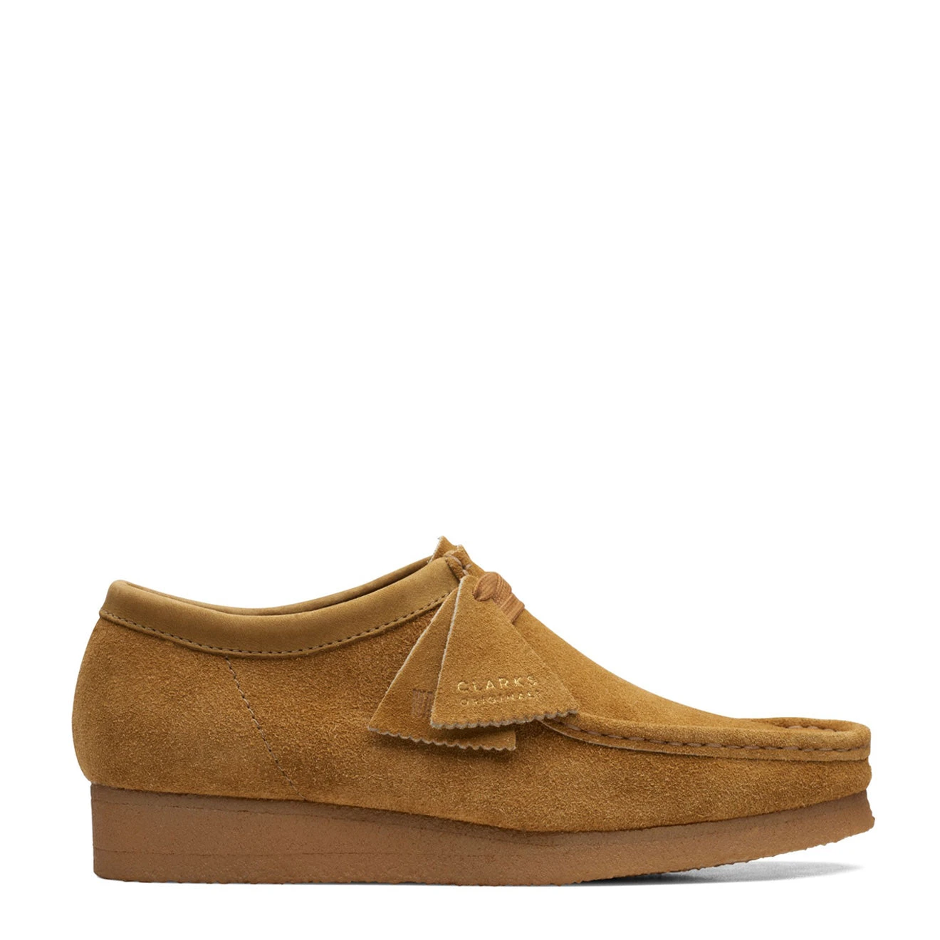 Clarks Originals Wallabee Shoes Oak Hairy Suede 1 Clarks Originals Wallabee Shoes Oak Hairy Suede