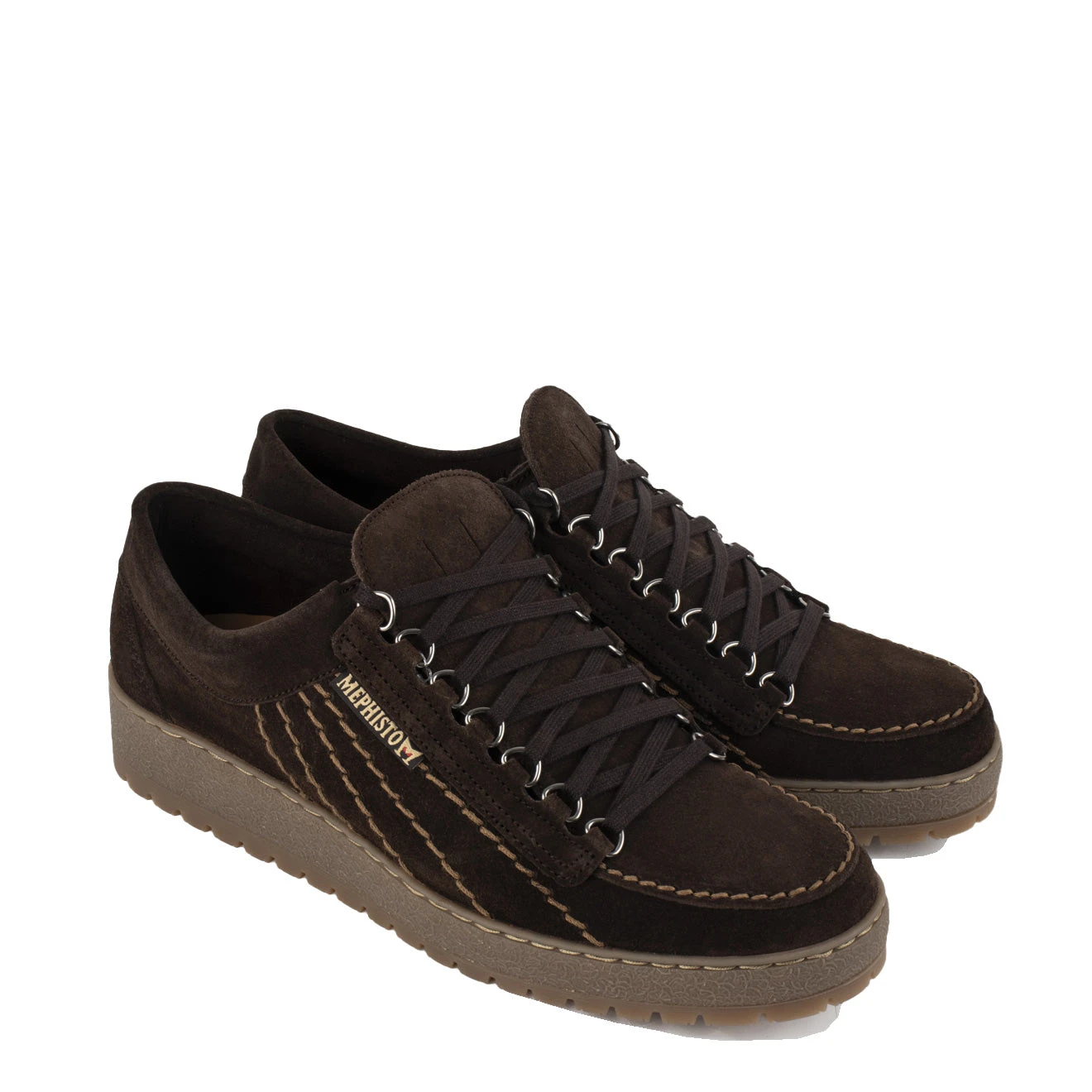 Mephisto Rainbow Velours Dark Brown 5 Mephisto Rainbow Velours Dark Brown - Image 5