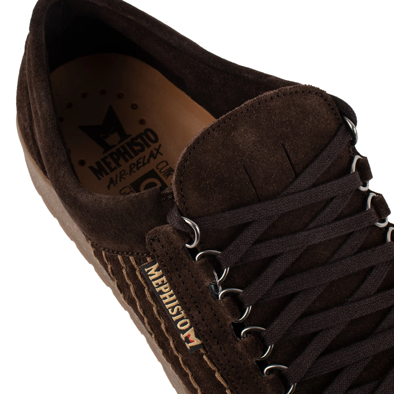 Mephisto Rainbow Velours Dark Brown 7 Mephisto Rainbow Velours Dark Brown - Image 7