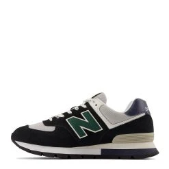New Balance 574 Rugged Trainers Black / Green -New Balance New Balance 574 Rugged Trainers Black Green 3