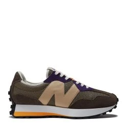 New Balance 327 Trainers True Camo / Black Plum