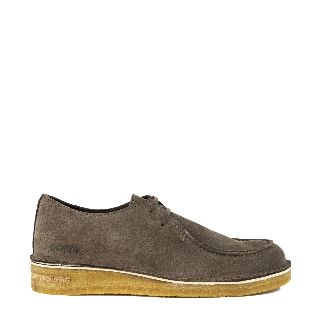 Oswen Ewaldi Suede Shoes Taupe 1 Oswen Ewaldi Suede Shoes Taupe