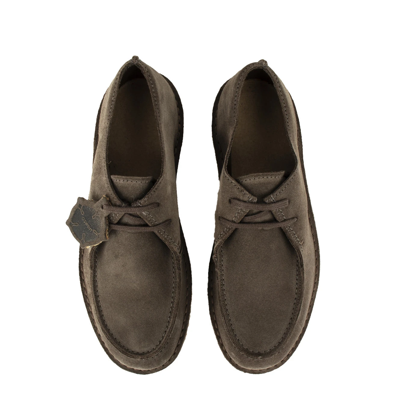 Oswen Ewaldi Suede Shoes Taupe 7 Oswen Ewaldi Suede Shoes Taupe - Image 7