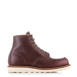 Red Wing 6-inch Classic Moc Boot Black Oxblood Mesa