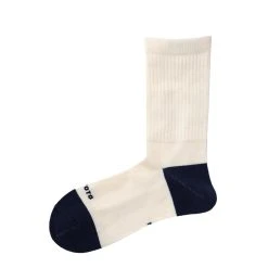 RoToTo Hybrid Merino Wool Socks White / Navy