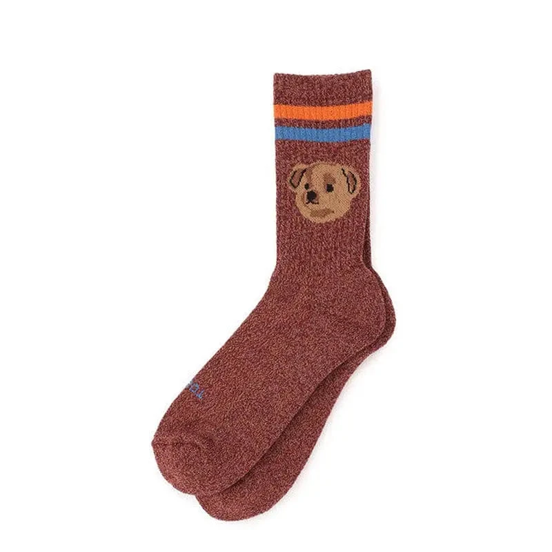 Rostersox Bear Moku Socks Wine 1 Rostersox Bear Moku Socks Wine
