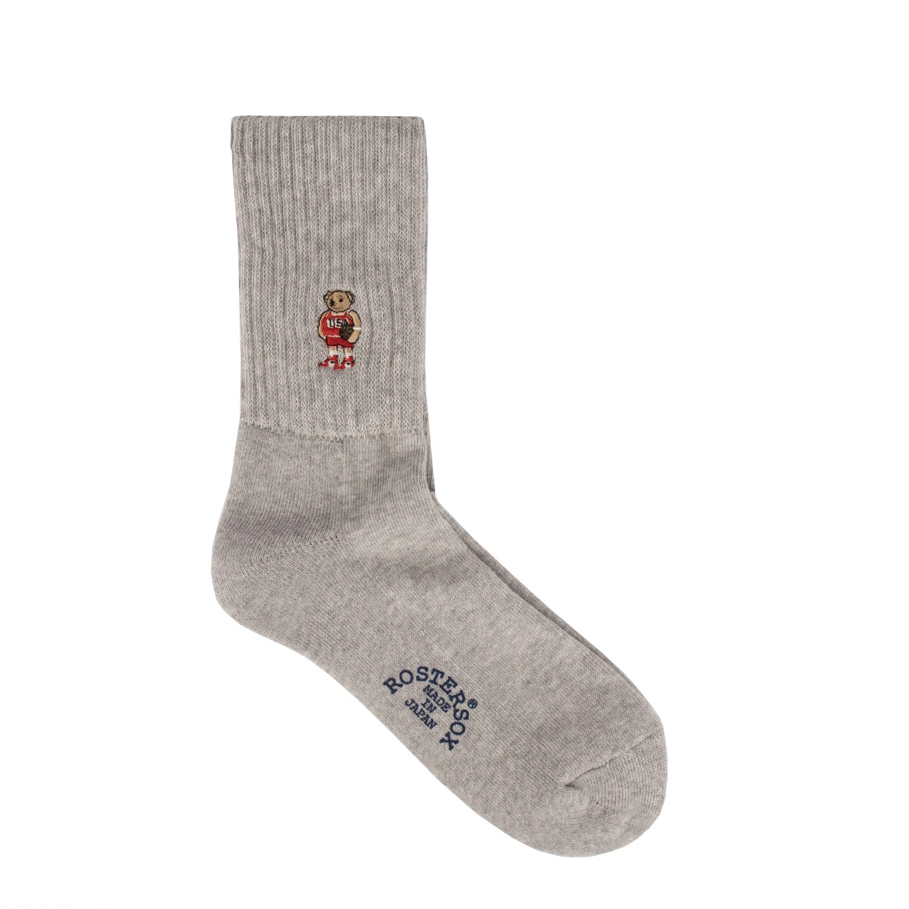 Rostersox Bear Socks Grey 1 Rostersox Bear Socks Grey