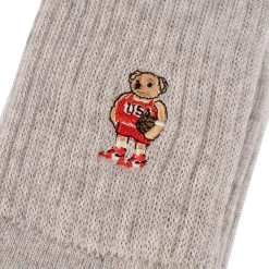 Rostersox Bear Socks Grey 7 Rostersox Bear Socks Grey -New Balance Rostersox Bear Socks Grey 19089 4