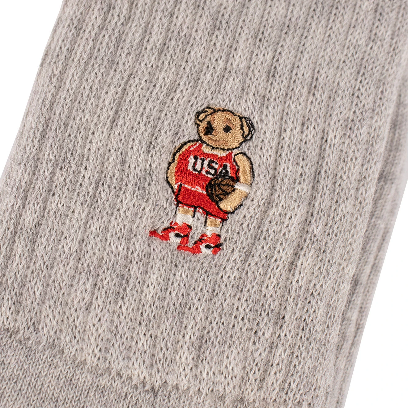 Rostersox Bear Socks Grey 4 Rostersox Bear Socks Grey - Image 4