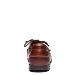 Sebago Endeavor Waxed Leather Boat Shoe Brown Gum -New Balance Sebago Endeavor Waxed Leather Boat Shoe Brown Gum 24821 4