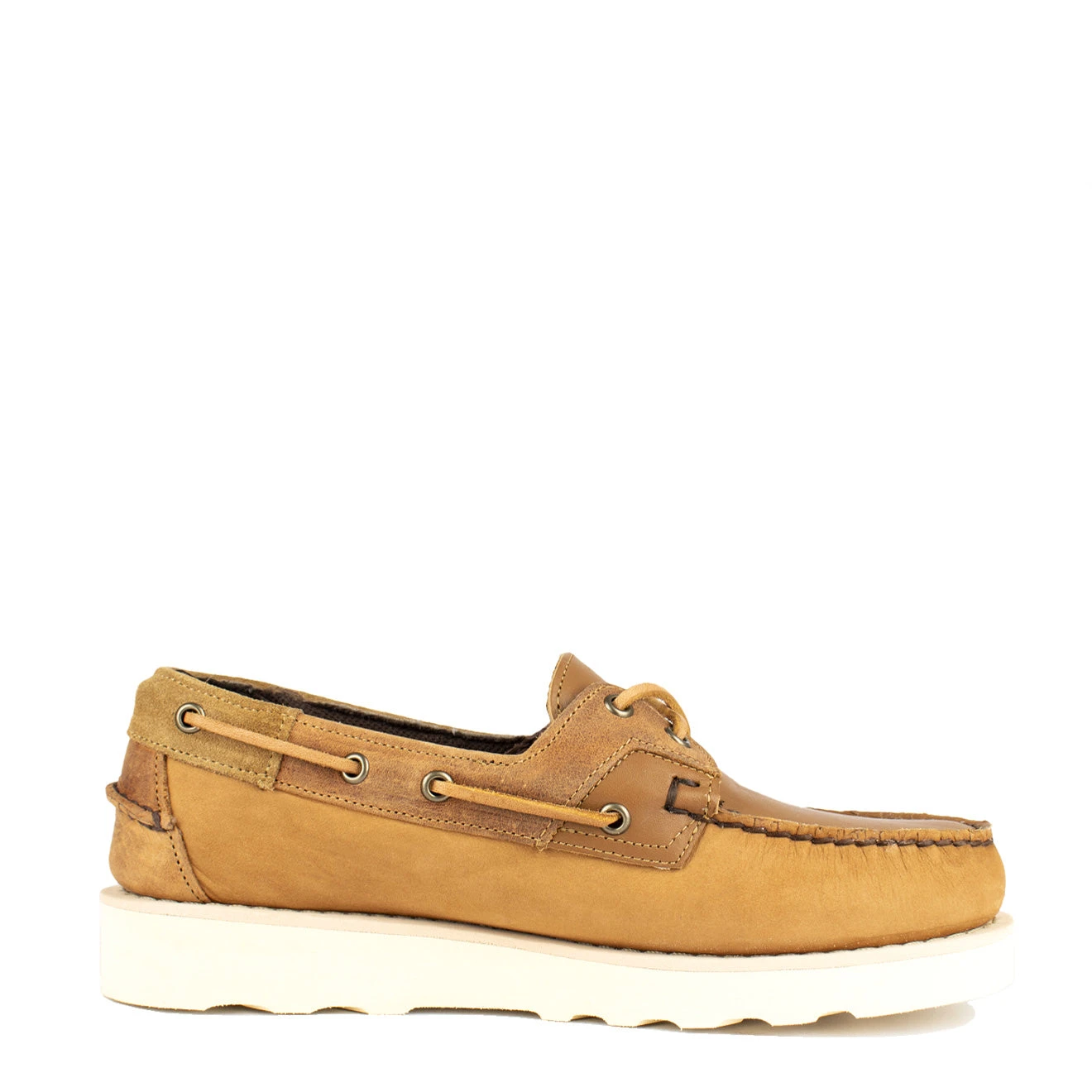 Sebago X Engineered Garments Rossisland Mix Eva Brown Tan 7 Sebago X Engineered Garments Rossisland Mix Eva Brown Tan - Image 7