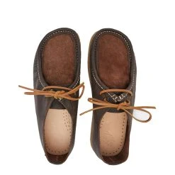 Yogi Willard Reverse Vamp Shoe Dark Brown -New Balance Willard reverse vamp dark brown2