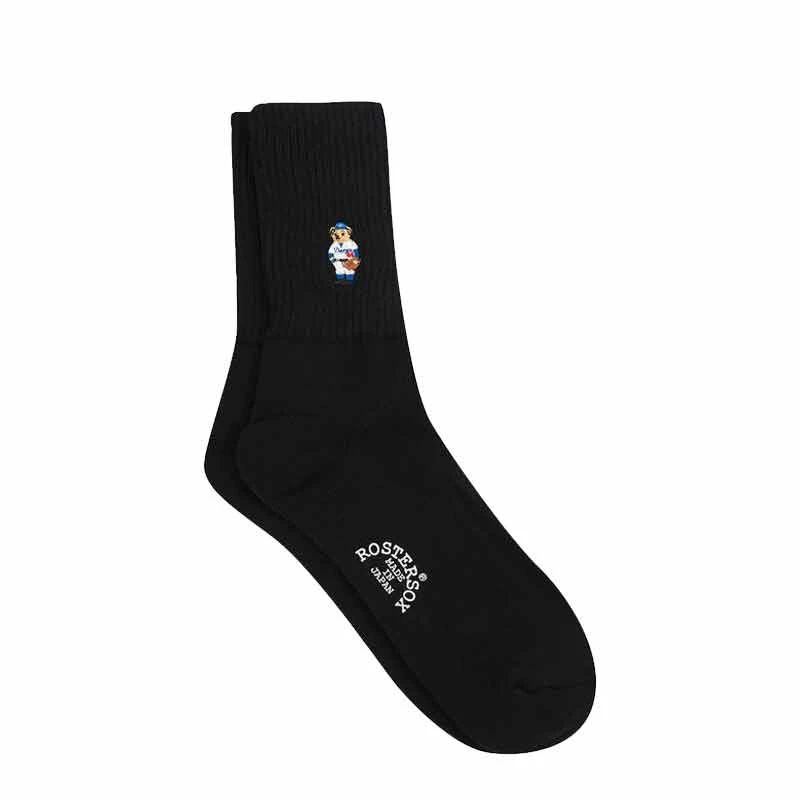 Rostersox Bear Socks Black 1 Rostersox Bear Socks Black