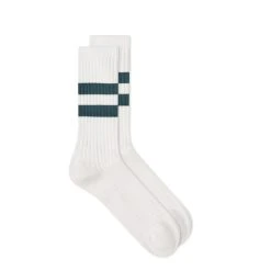 Norse Projects Bjarki Cotton Sport Socks Deep Teal